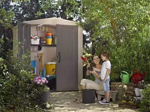 KETER FACTOR 6X6 SHED 1.78M X 1.95M - Image 8