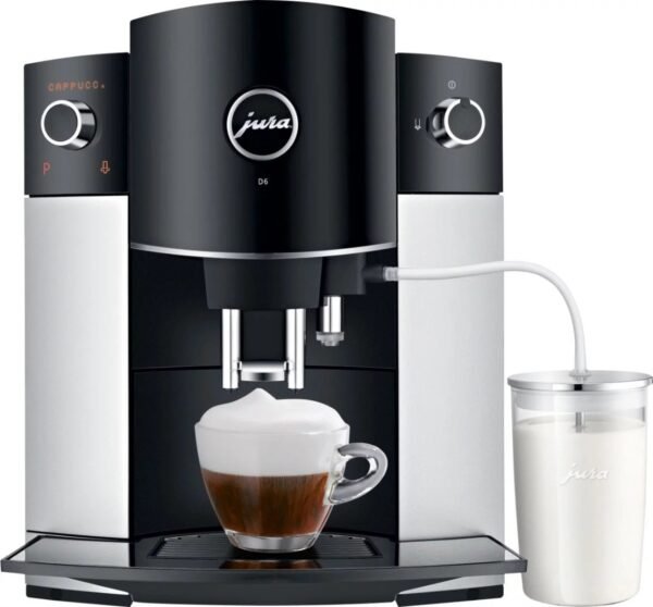 Jura D6 Automatic Coffeemaker and Espresso Machine Platinum - Image 8