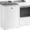 Maytag – 5.3 Cu. Ft. High Efficiency Smart Top Load Washer with Extra Power Button – White - Image 11
