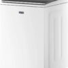 Maytag – 5.3 Cu. Ft. High Efficiency Smart Top Load Washer with Extra Power Button – White - Image 2