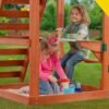 Creative Cedar Designs Cedar Cottage Wooden Swing Set - Image 5