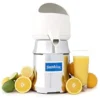 Growers J-1 Commercial Juicer | Citrus Press | Electric Juice Extractor | Chrome | Includes 3 Interchangeable Extracting Bulbs | 20 Gallon Per Hour Ability | 31 Pounds