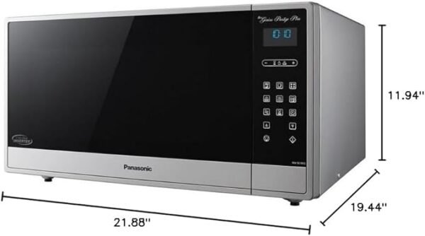 1.6 Cu. Ft. Built-In/Countertop Cyclonic Wave Microwave Oven w/Inverter Technology - Stainless Steel - Image 4