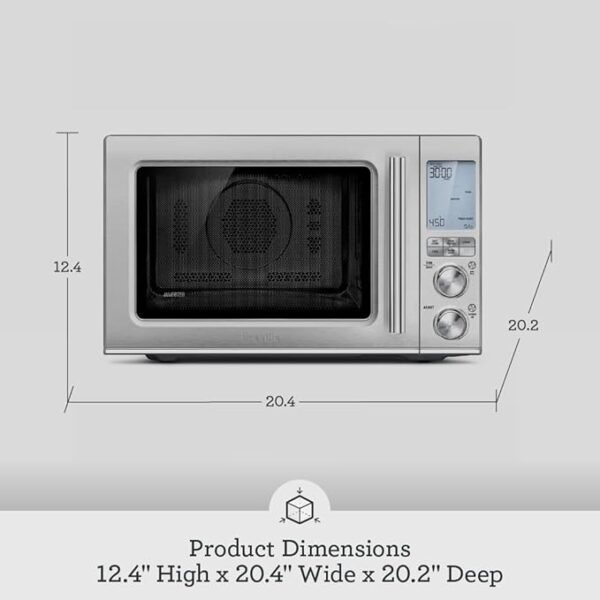 BMO870BST1BUS1 the Combi Wave 3 in 1 Microwave, Black Stainless Steel - Image 6