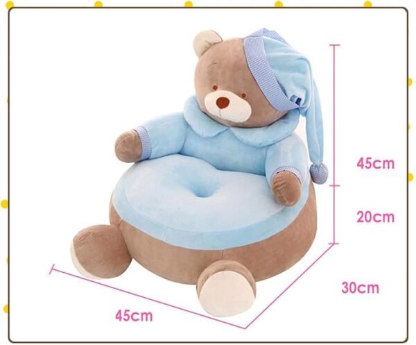 Toy Cartoon Upscale Baby Bean Bags,Chair Toddler Nest Puff Seat Childrens Seat Sofa, Children Bean Bag,Pink-OneSize (Color : Pink, Size : OneSize) - Image 3