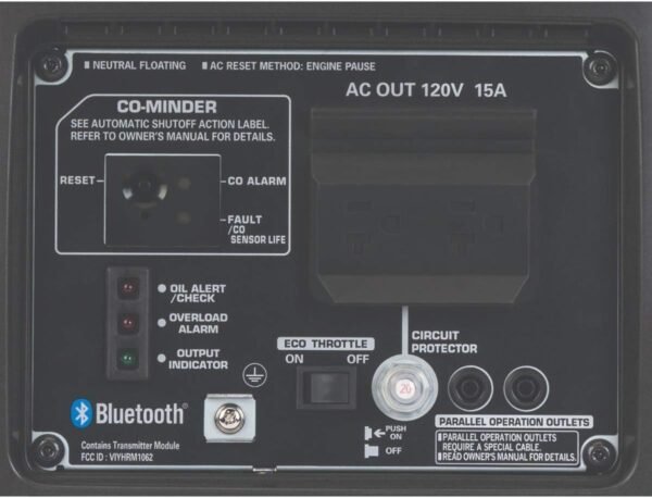 EU2200ITAN 2200-Watt 120-Volt Super Quiet Portable Inverter Generator with CO-Minder - 49-State - Image 4