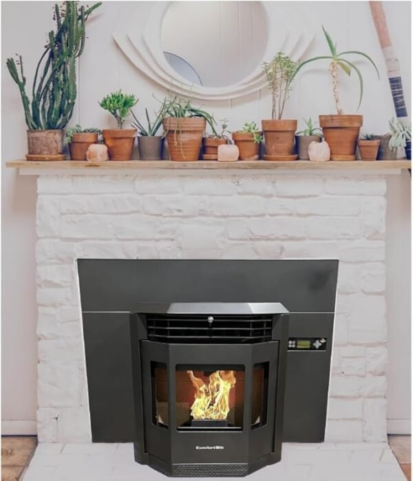 HP22i Pellet Stove Fireplace Insert Heats 2800 sq.ft 47 lb Hopper Capacity - Image 6