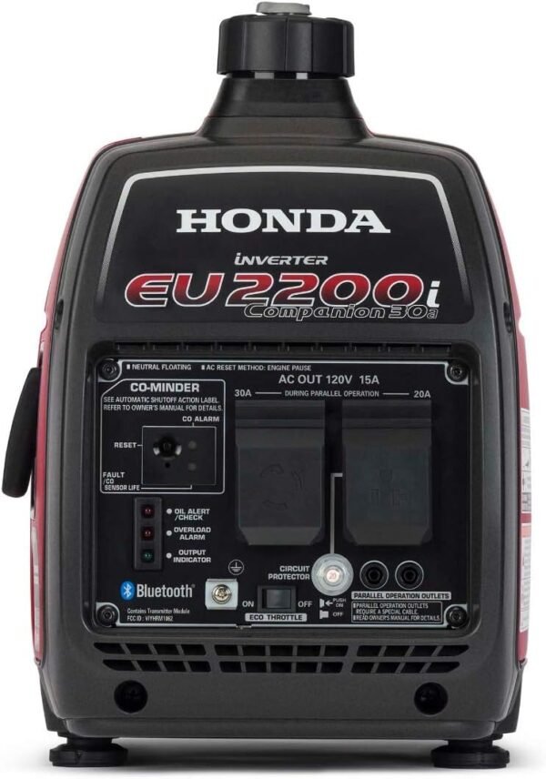 EU2200ITAN1 2200-Watt 120-Volt Companion Super Quiet Portable Inverter Generator with CO-Minder - 49-State - Image 6
