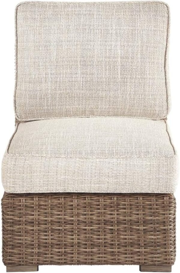 Beachcroft Patio Farmhouse Outdoor Wicker Cushio - Image 3