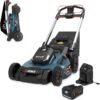 X6 60 Volt Max* 21-Inch 3-in-1 Cordless Push Lawn Mower, with Bagging, Mulching, and Side Discharge, Height Adjustment, Smart Display, 6Ah Lithium-ion Battery & Charger Included (LPPX6-H)