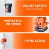 Commercial Juicer Machine, Automatic 110V 120W Orange Squeezer for 22-30 per Minute, SUS 304 Tank Stainless Sugar Cane Juicer Machine for Lemon, Sugar Cane, Orange - Image 3
