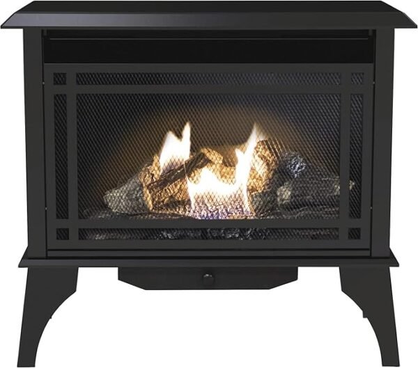 VFS2-PH30DT 30,000 BTU 32" Intermediate Gas vent free stove, Black - Image 3