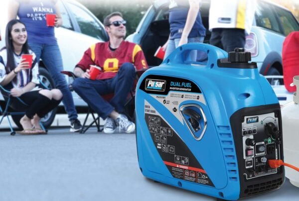 2,200W Portable Dual Fuel Quiet Inverter Generator with USB Outlet & Parallel Capability, CARB Compliant, PG2200BiS - Image 3