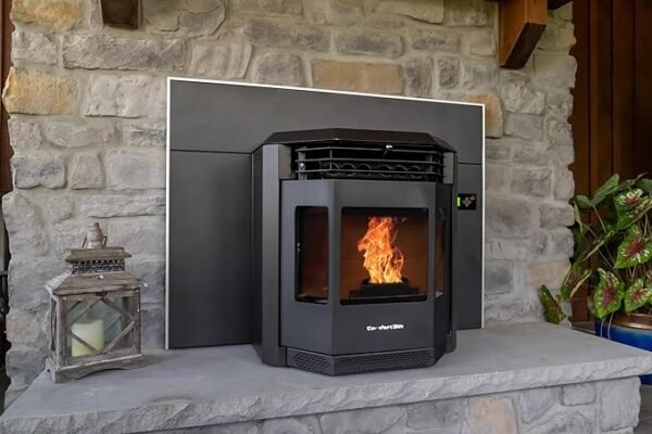 HP22i Pellet Stove Fireplace Insert Heats 2800 sq.ft 47 lb Hopper Capacity - Image 3