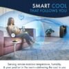 lack Portable Air Cooler with Remote Control and Dehumidifier - Image 5