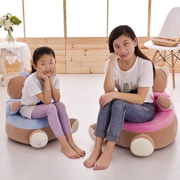 Toy Cartoon Upscale Baby Bean Bags,Chair Toddler Nest Puff Seat Childrens Seat Sofa, Children Bean Bag,Pink-OneSize (Color : Pink, Size : OneSize) - Image 2