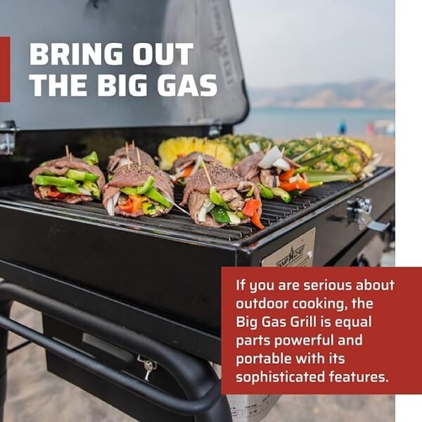 Big Gas Grill 16-3-Burner Propane Gas Stove - Includes Deluxe BBQ Grill Box - Perfect for Grilling & Outdoor Cooking - 30,000 BTU Burners - 608 Sq In Cooking Space - Image 2