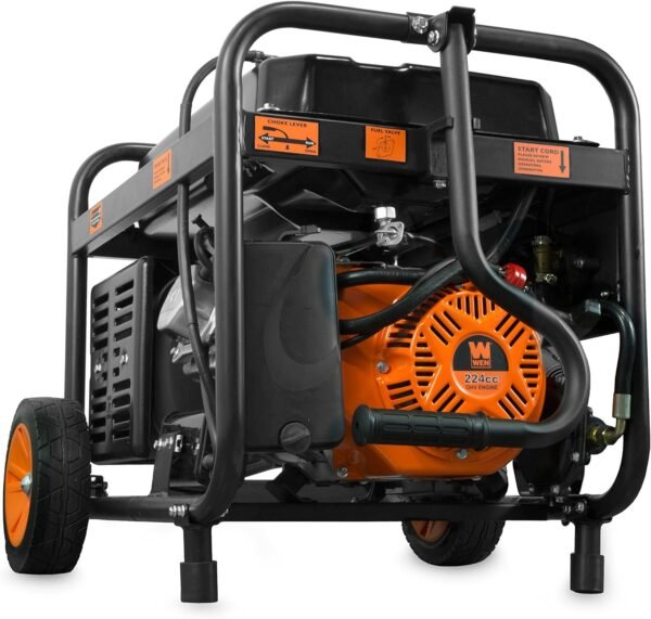 DF475T Dual Fuel 120V/240V Portable Generator with Electric Start Transfer Switch Ready, 4750-Watt, CARB Compliant - Image 5