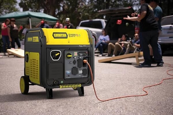 11,000-Watt Electric Start Dual Fuel Home Backup Portable Inverter Generator with Quiet Technology and CO Shield - Image 3