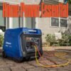 Outdoor Power Equipment 5000 Peak Watt Super Quiet Portable Inverter Generator, Remote Electric Start with Auto Choke, Wheel & Handle Kit, RV Ready, Gas Powered, Parallel Capable - Image 3